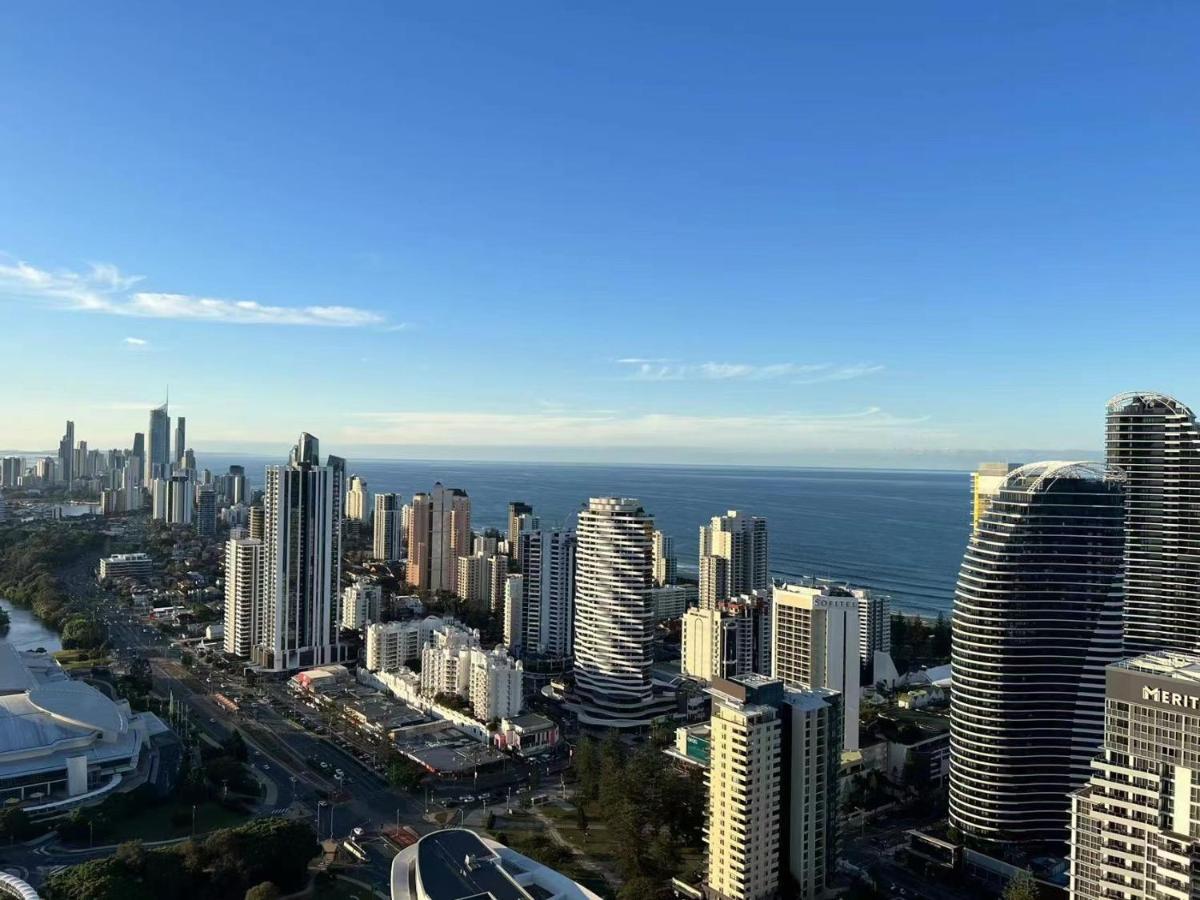 2 Bedroom Luxurious Family Apartment On 40Th Floor With Amazing Ocean Coastline Broadbeach Gold Coast Gc40 Exteriér fotografie